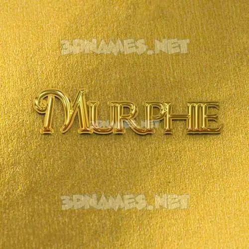 murphie in All Gold style - 3D name wallpaper murphie in All Gold style - 3D name wallpaper