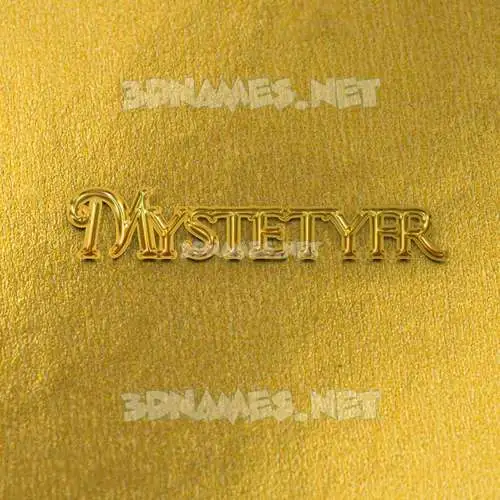 mystetyfr in All Gold style - 3D name wallpaper mystetyfr in All Gold style - 3D name wallpaper