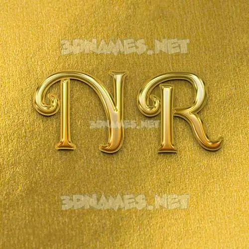 n r in All Gold style - 3D name wallpaper n r in All Gold style - 3D name wallpaper