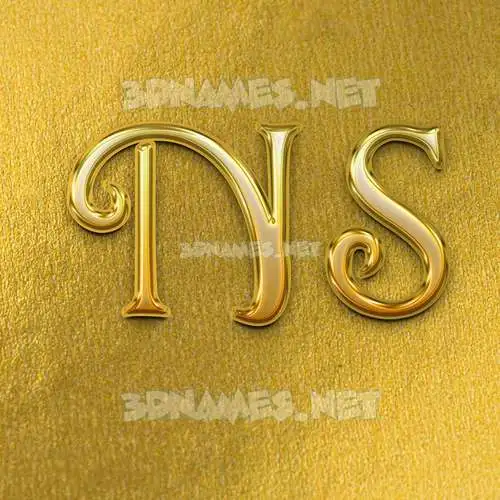 n s in All Gold style - 3D name wallpaper n s in All Gold style - 3D name wallpaper