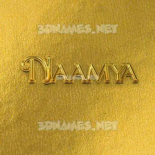 naamya in All Gold style - 3D name wallpaper naamya in All Gold style - 3D name wallpaper