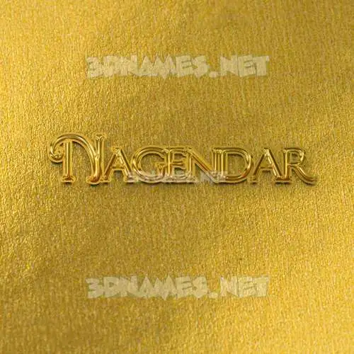 nagendar in All Gold style - 3D name wallpaper nagendar in All Gold style - 3D name wallpaper