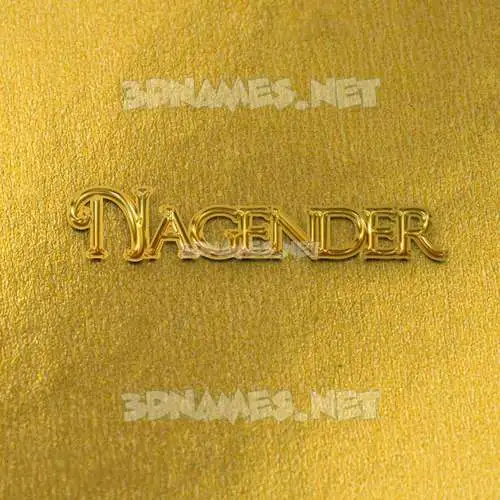 nagender in All Gold style - 3D name wallpaper nagender in All Gold style - 3D name wallpaper