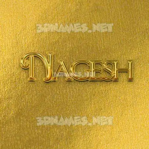 nagesh in All Gold style - 3D name wallpaper nagesh in All Gold style - 3D name wallpaper