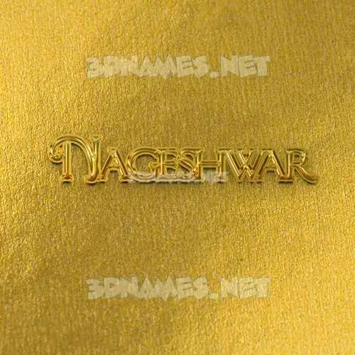 nageshwar in All Gold style - 3D name wallpaper nageshwar in All Gold style - 3D name wallpaper