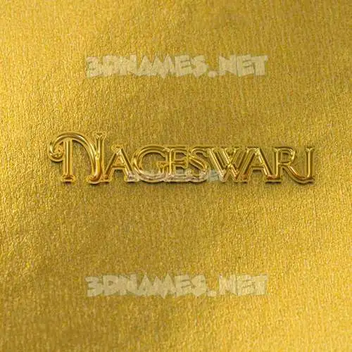 nageswari in All Gold style - 3D name wallpaper nageswari in All Gold style - 3D name wallpaper