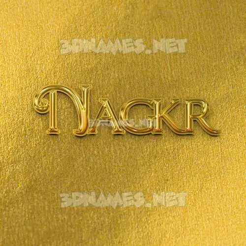 nagkr in All Gold style - 3D name wallpaper nagkr in All Gold style - 3D name wallpaper