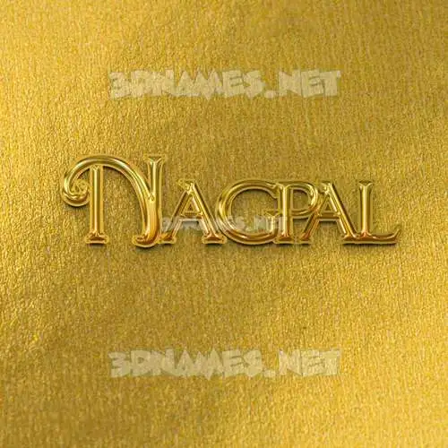 nagpal in All Gold style - 3D name wallpaper nagpal in All Gold style - 3D name wallpaper