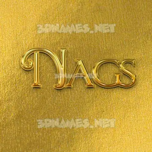 nags in All Gold style - 3D name wallpaper nags in All Gold style - 3D name wallpaper
