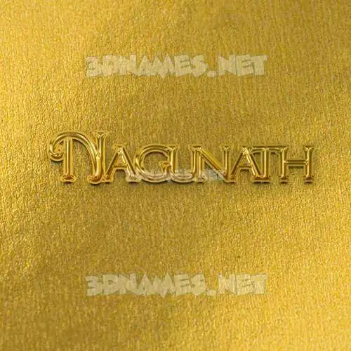 nagunath in All Gold style - 3D name wallpaper nagunath in All Gold style - 3D name wallpaper