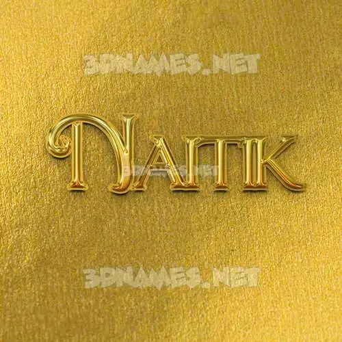 naitik in All Gold style - 3D name wallpaper naitik in All Gold style - 3D name wallpaper