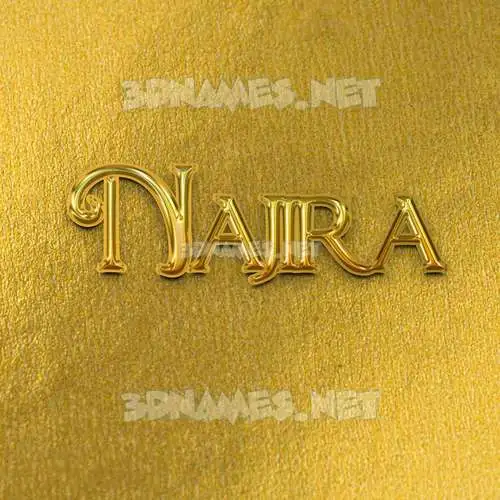 najira in All Gold style - 3D name wallpaper najira in All Gold style - 3D name wallpaper