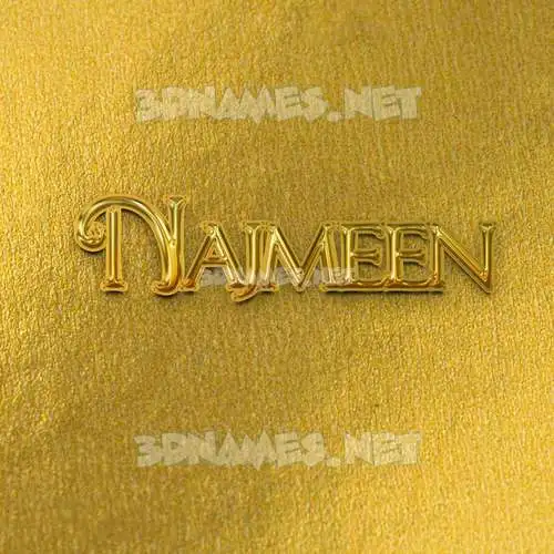najmeen in All Gold style - 3D name wallpaper najmeen in All Gold style - 3D name wallpaper