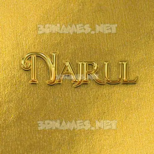 najrul in All Gold style - 3D name wallpaper najrul in All Gold style - 3D name wallpaper
