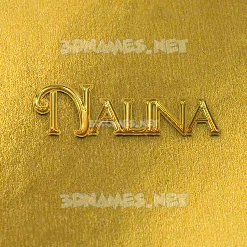 nalina in All Gold style - 3D name wallpaper nalina in All Gold style - 3D name wallpaper