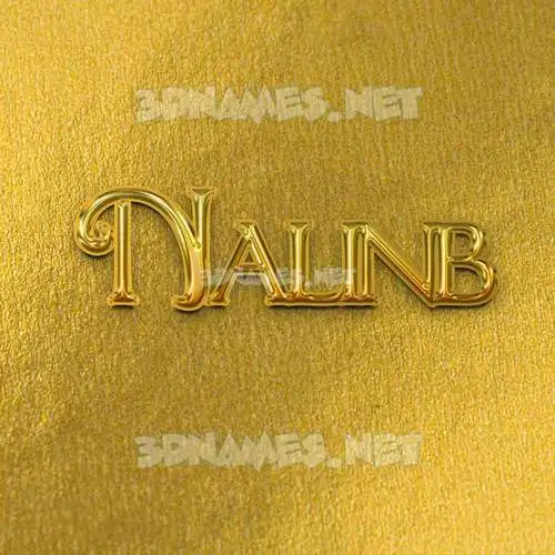 nalinb in All Gold style - 3D name wallpaper nalinb in All Gold style - 3D name wallpaper