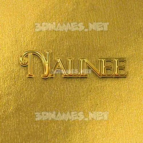 nalinee in All Gold style - 3D name wallpaper nalinee in All Gold style - 3D name wallpaper