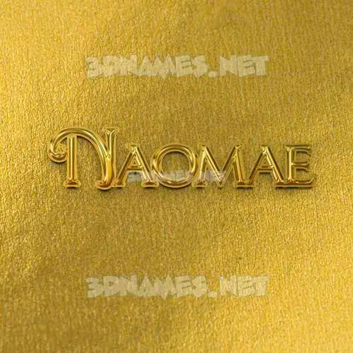 naomae in All Gold style - 3D name wallpaper naomae in All Gold style - 3D name wallpaper