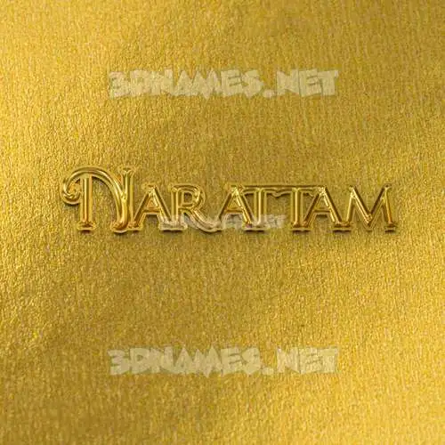 narattam in All Gold style - 3D name wallpaper narattam in All Gold style - 3D name wallpaper