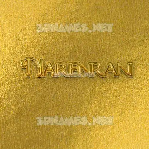 narenrani in All Gold style - 3D name wallpaper narenrani in All Gold style - 3D name wallpaper
