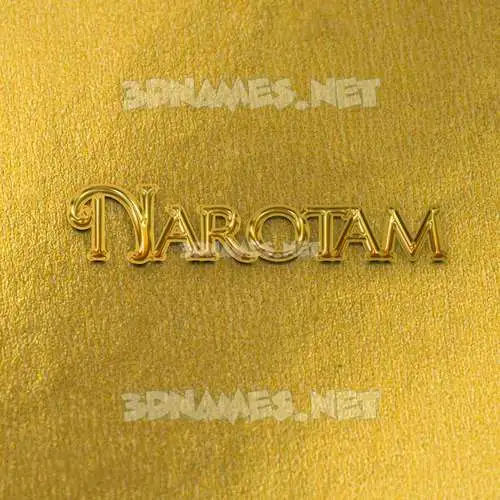 narotam in All Gold style - 3D name wallpaper narotam in All Gold style - 3D name wallpaper