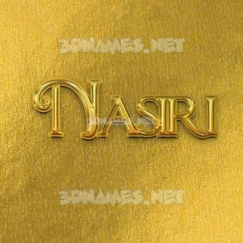 nasiri in All Gold style - 3D name wallpaper nasiri in All Gold style - 3D name wallpaper