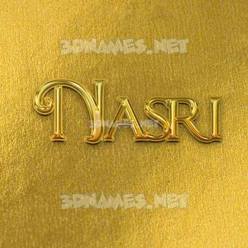 nasri in All Gold style - 3D name wallpaper nasri in All Gold style - 3D name wallpaper