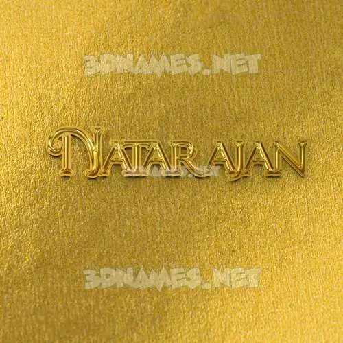 natarajan in All Gold style - 3D name wallpaper natarajan in All Gold style - 3D name wallpaper