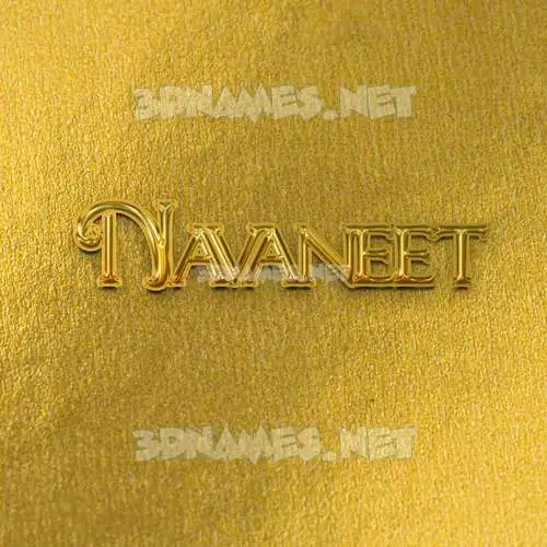 navaneet in All Gold style - 3D name wallpaper navaneet in All Gold style - 3D name wallpaper