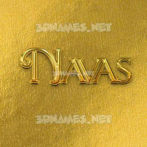 navas in All Gold style - 3D name wallpaper navas in All Gold style - 3D name wallpaper