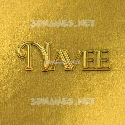 navee in All Gold style - 3D name wallpaper navee in All Gold style - 3D name wallpaper