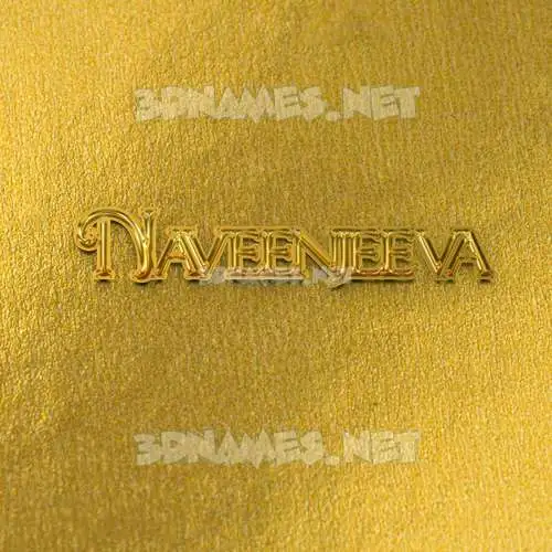 naveenjeeva in All Gold style - 3D name wallpaper naveenjeeva in All Gold style - 3D name wallpaper