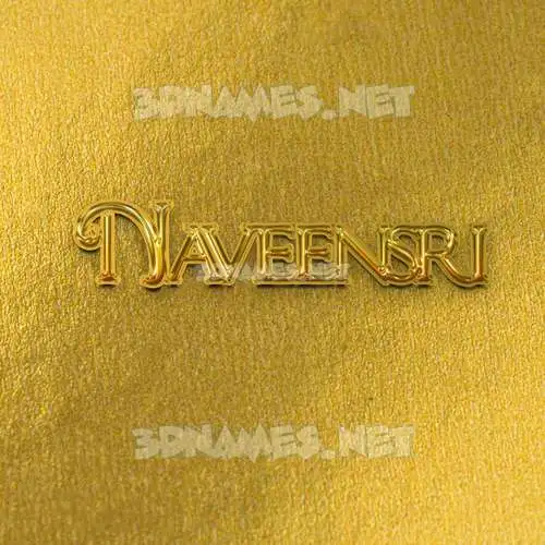 naveensri in All Gold style - 3D name wallpaper naveensri in All Gold style - 3D name wallpaper