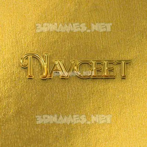 navgeet in All Gold style - 3D name wallpaper navgeet in All Gold style - 3D name wallpaper
