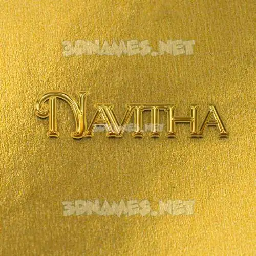navitha in All Gold style - 3D name wallpaper navitha in All Gold style - 3D name wallpaper