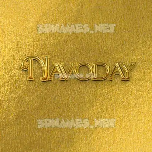 navoday in All Gold style - 3D name wallpaper navoday in All Gold style - 3D name wallpaper