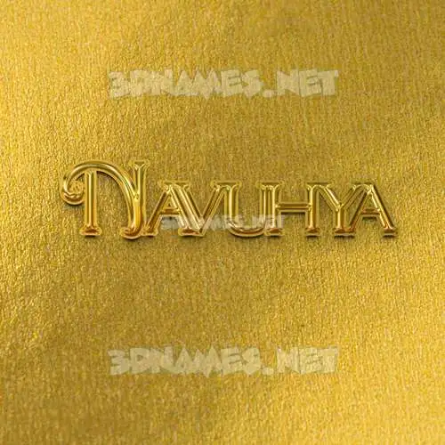 navuhya in All Gold style - 3D name wallpaper navuhya in All Gold style - 3D name wallpaper