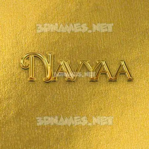 navyaa in All Gold style - 3D name wallpaper navyaa in All Gold style - 3D name wallpaper