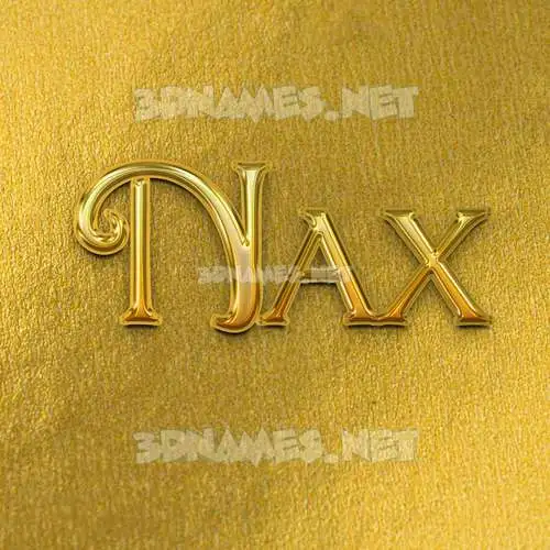 nax in All Gold style - 3D name wallpaper nax in All Gold style - 3D name wallpaper