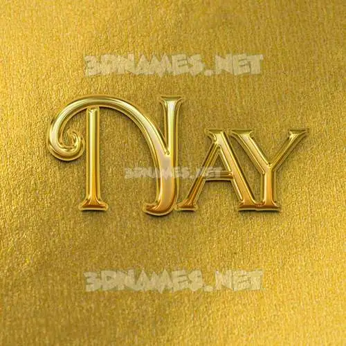 nay in All Gold style - 3D name wallpaper nay in All Gold style - 3D name wallpaper