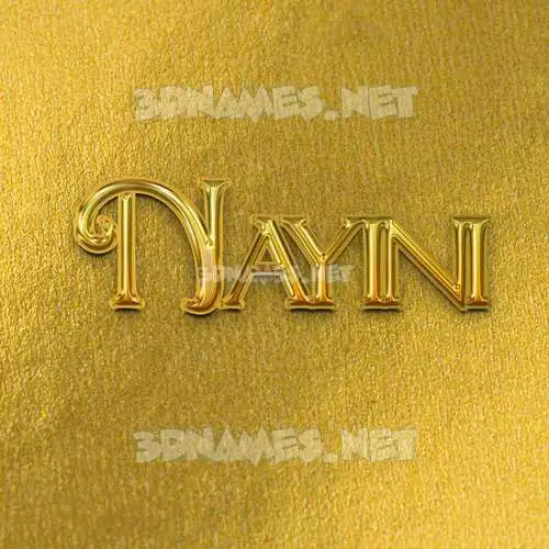 nayini in All Gold style - 3D name wallpaper nayini in All Gold style - 3D name wallpaper