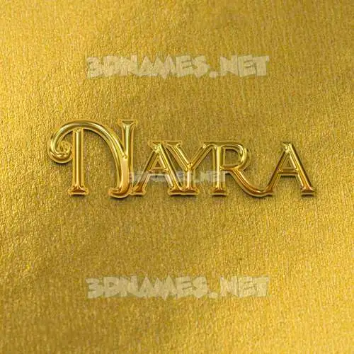 nayra in All Gold style - 3D name wallpaper nayra in All Gold style - 3D name wallpaper
