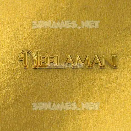 neelamani in All Gold style - 3D name wallpaper neelamani in All Gold style - 3D name wallpaper
