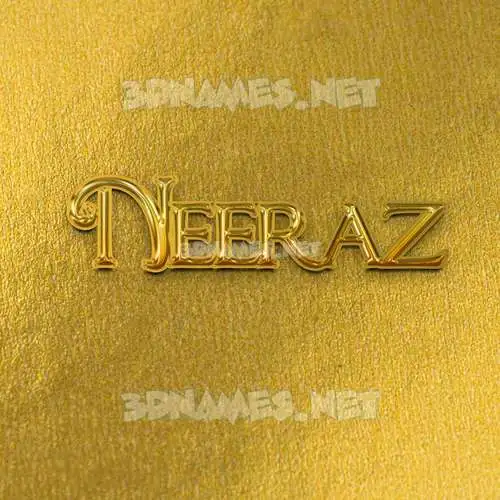 neeraz in All Gold style - 3D name wallpaper neeraz in All Gold style - 3D name wallpaper