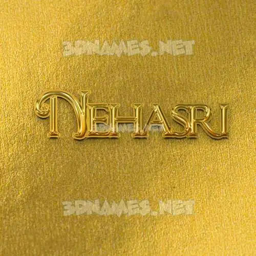 nehasri in All Gold style - 3D name wallpaper nehasri in All Gold style - 3D name wallpaper