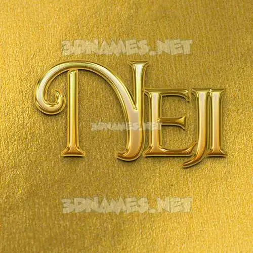 neji in All Gold style - 3D name wallpaper neji in All Gold style - 3D name wallpaper