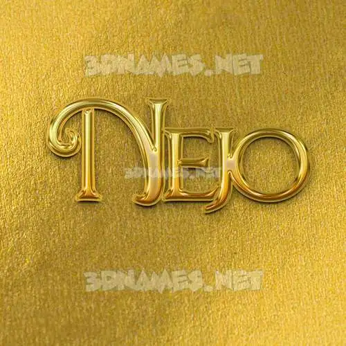 nejo in All Gold style - 3D name wallpaper nejo in All Gold style - 3D name wallpaper