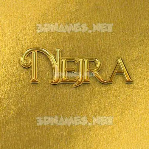 nejra in All Gold style - 3D name wallpaper nejra in All Gold style - 3D name wallpaper