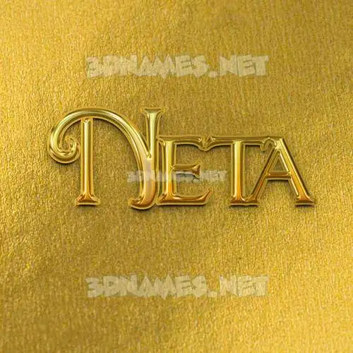 neta in All Gold style - 3D name wallpaper neta in All Gold style - 3D name wallpaper