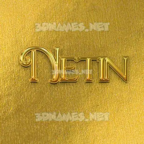 netin in All Gold style - 3D name wallpaper netin in All Gold style - 3D name wallpaper